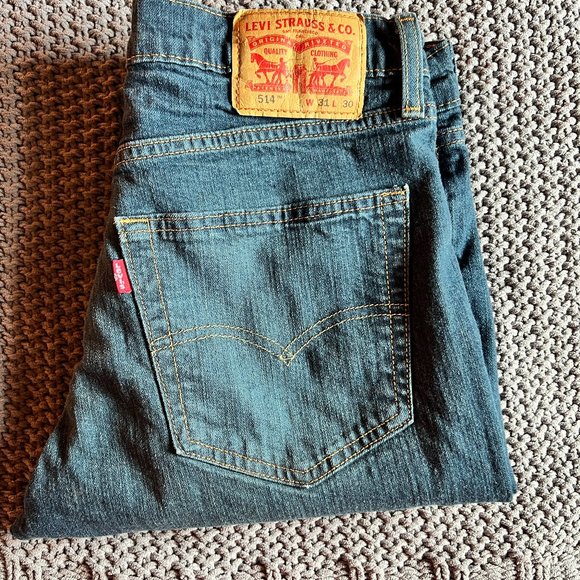 Levi's Pants - LEVI’S Relaxed Fit Jeans/Capri HOST PICK!!